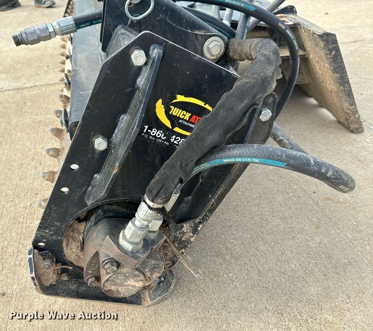 image for item EH6677 Quick Attach skid steer power rake