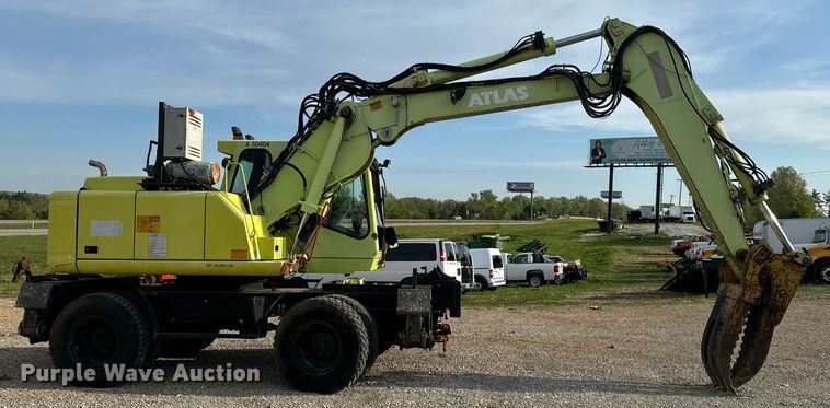 image for item EH6713 2003 Atlas 1604KZW wheeled excavator