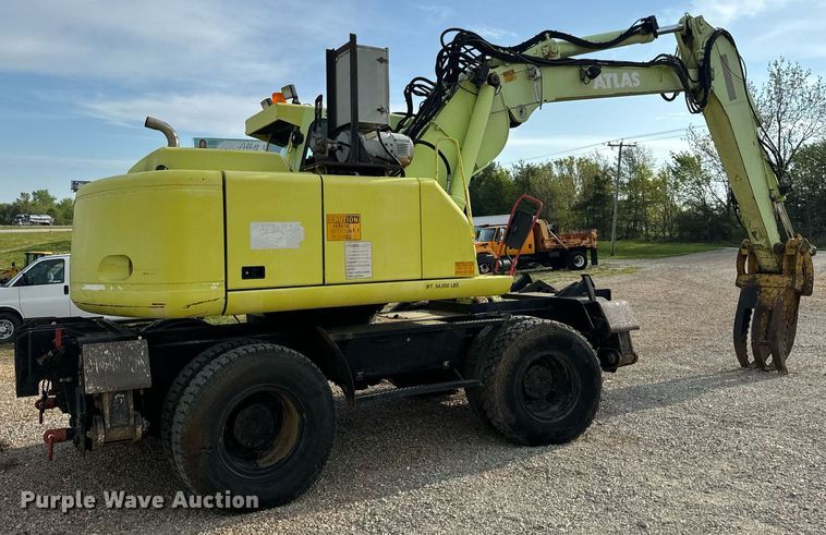 image for item EH6713 2003 Atlas 1604KZW wheeled excavator