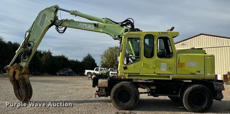 image for item EH6713 2003 Atlas 1604KZW wheeled excavator