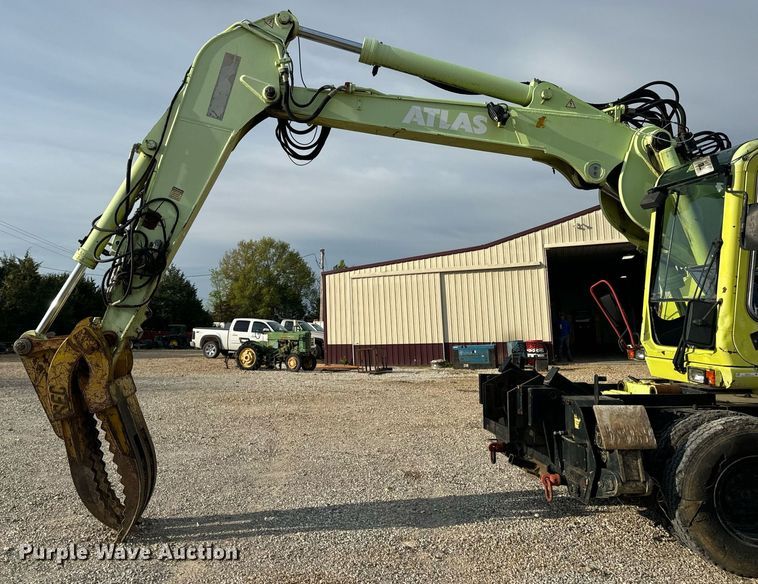 image for item EH6713 2003 Atlas 1604KZW wheeled excavator