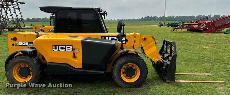 image for item EJ0522 2021 JCB 505-20 tool carrier telehandler