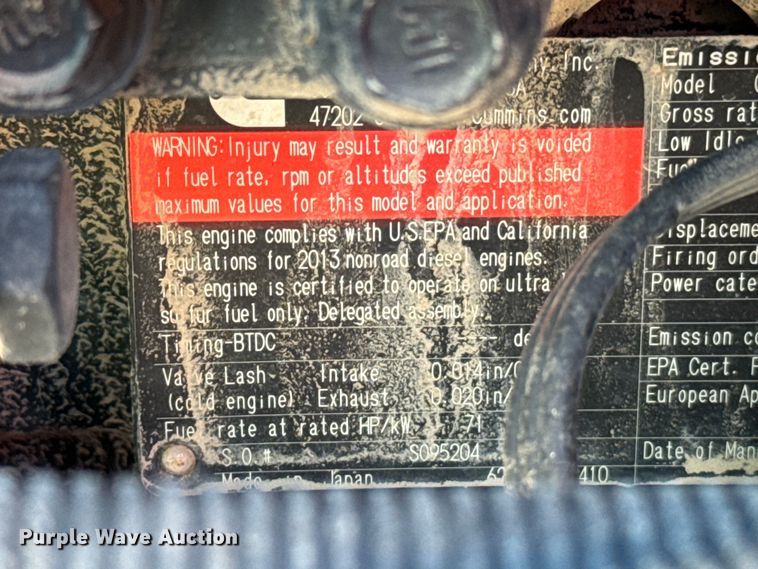 image for item EJ0553 2013 JLG Skytrak 8042 telehandler