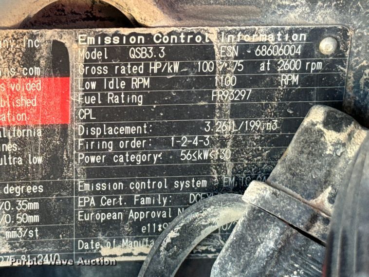 image for item EJ0553 2013 JLG Skytrak 8042 telehandler