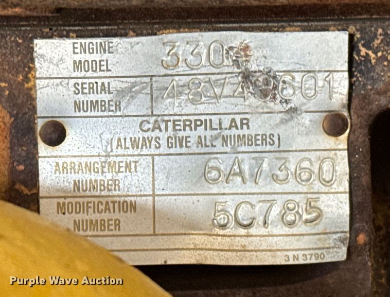 image for item EJ0566 1980 Caterpillar 920 wheel loader