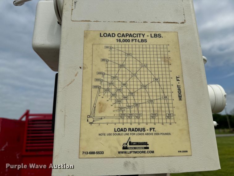 image for item EJ0590 2006 Ford F650 Super Duty Pro Loader Crew Cab utility / service truck