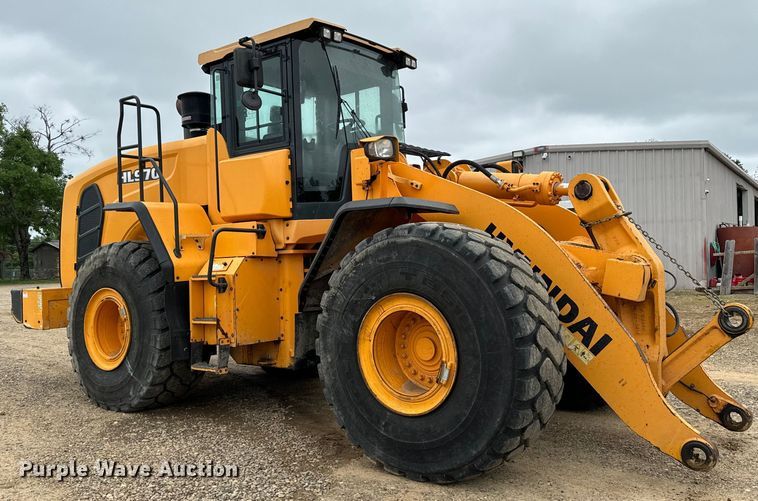 image for item EJ0597 2019 Hyundai  HL970 wheel loader