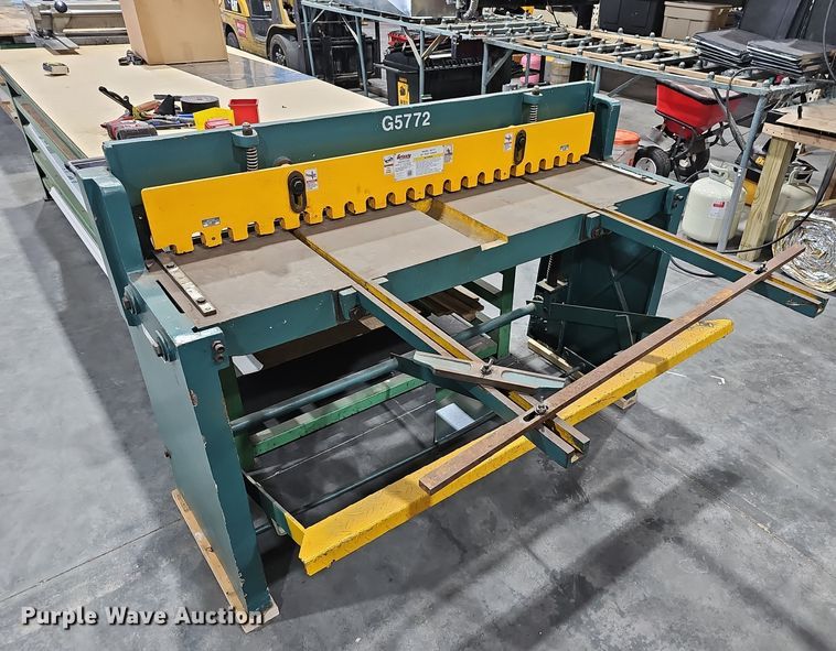 image for item EJ6225 2017 Grizzly  G5772 metal shear
