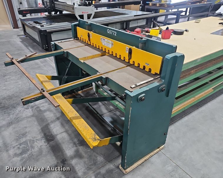 image for item EJ6225 2017 Grizzly  G5772 metal shear