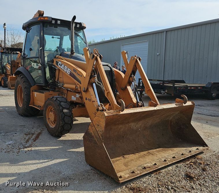 image for item EJ6290 2011 Case 580 Super N backhoe