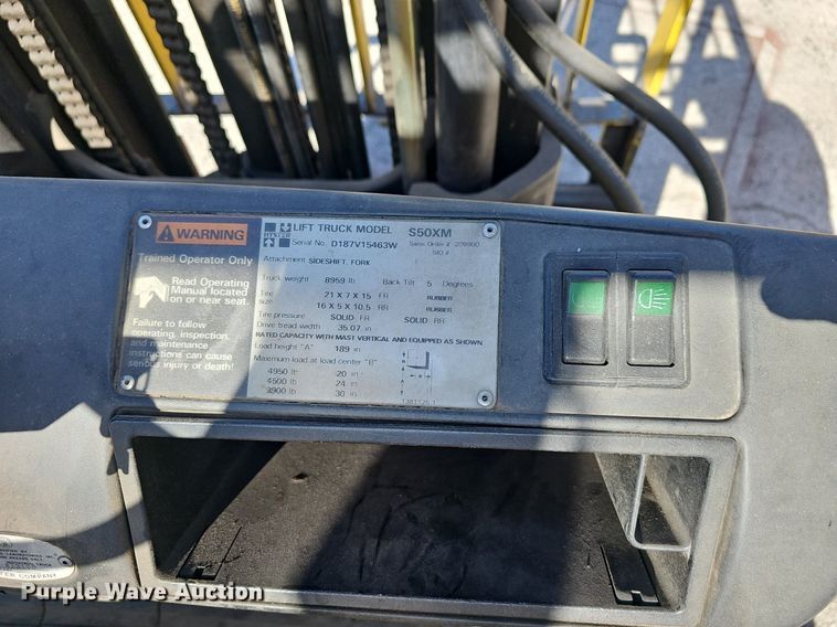 image for item EJ6319 Hyster S50XM forklift