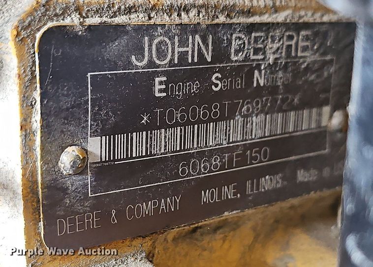 image for item EJ6333 John Deere 6068TF150 power unit