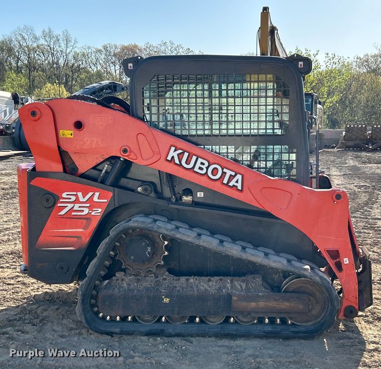 image for item EK4506 2019 Kubota  SVL75-2 tracked skid steer loader