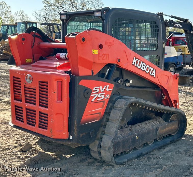 image for item EK4506 2019 Kubota  SVL75-2 tracked skid steer loader