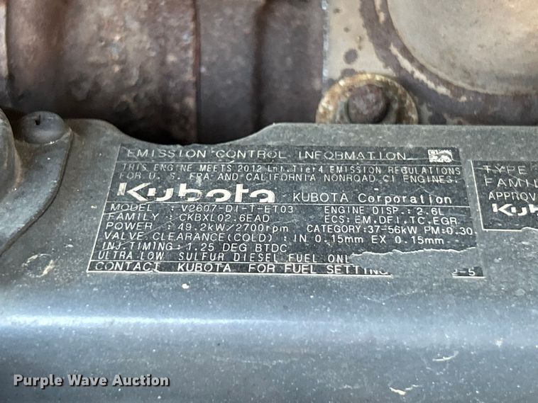 image for item EK4507 2013 Bobcat T590 tracked skid steer loader