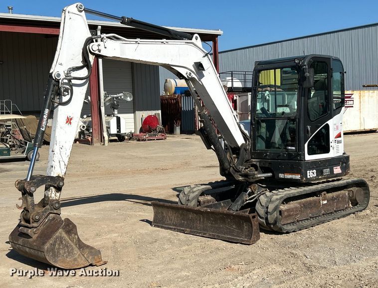 image for item EK4508 2014 Bobcat E63 M mini excavator