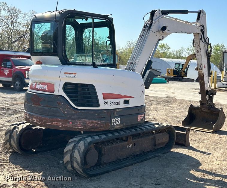 image for item EK4508 2014 Bobcat E63 M mini excavator