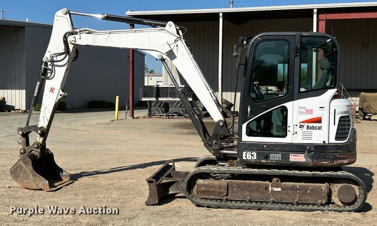 image for item EK4508 2014 Bobcat E63 M mini excavator