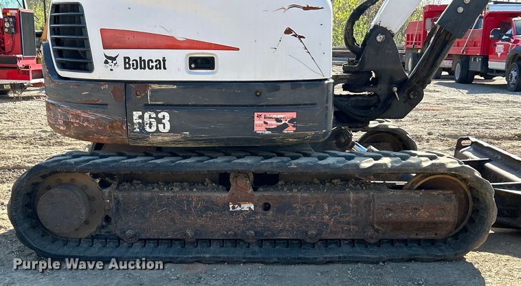 image for item EK4508 2014 Bobcat E63 M mini excavator