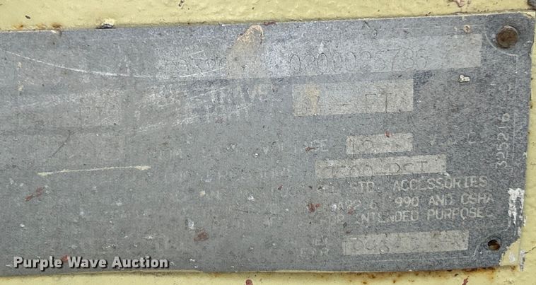 image for item EK4554 1996 JLG 33RTS scissor lift