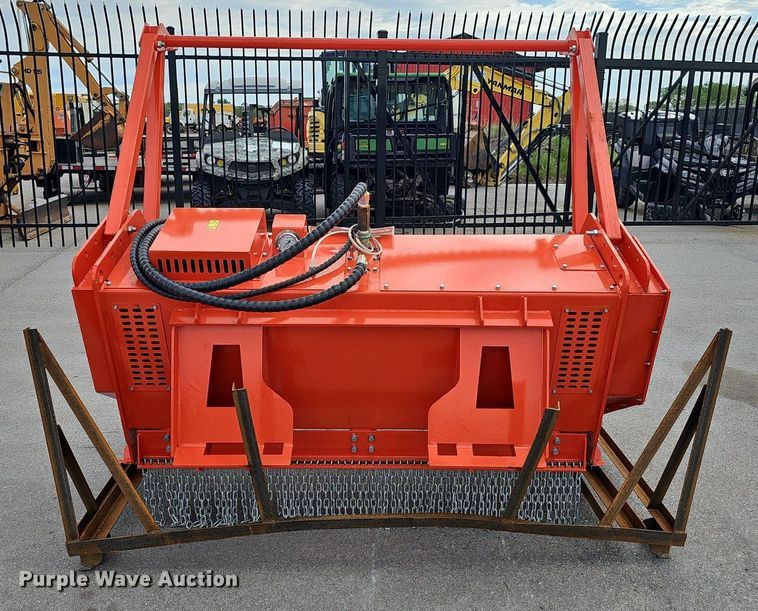 image for item IO9914 2023 TopCat SSFM81 skid steer mulcher