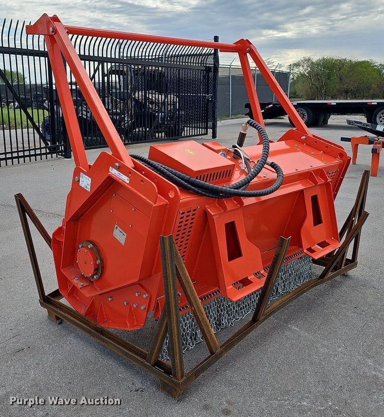 image for item IO9914 2023 TopCat SSFM81 skid steer mulcher