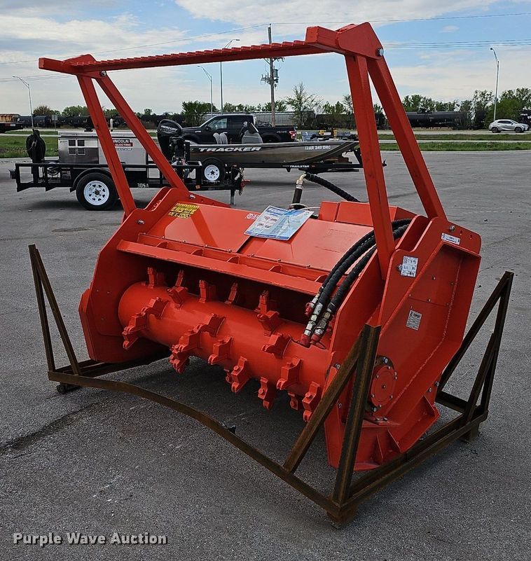 image for item IO9914 2023 TopCat SSFM81 skid steer mulcher