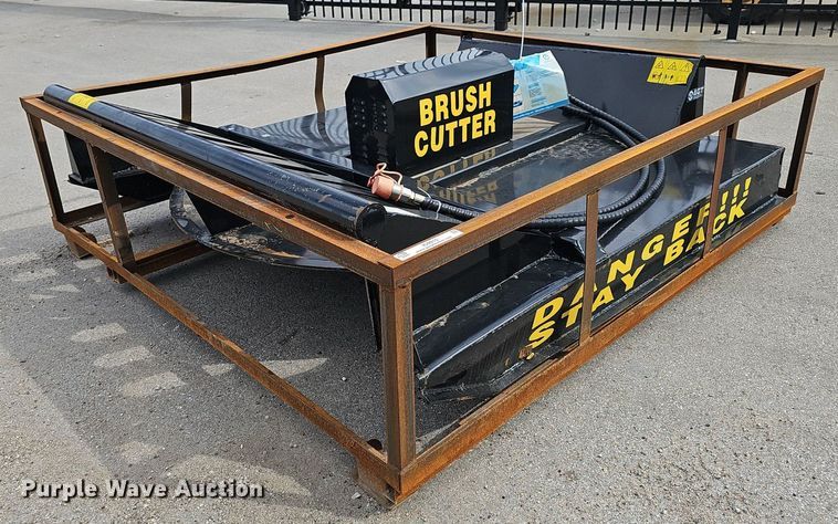 image for item IO9915 Agrotk SSRC72 skid steer brush mower