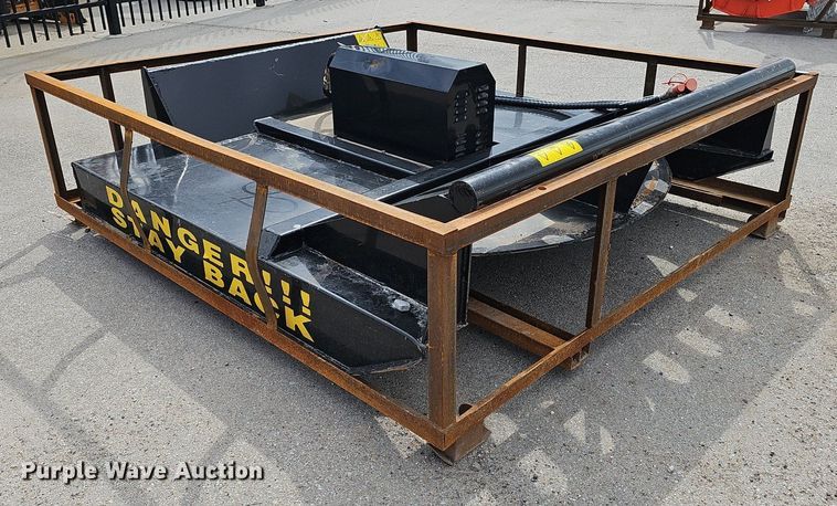 image for item IO9915 Agrotk SSRC72 skid steer brush mower