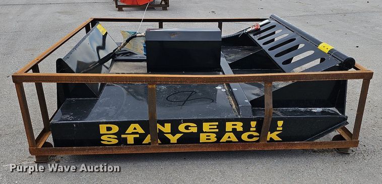 image for item IO9915 Agrotk SSRC72 skid steer brush mower