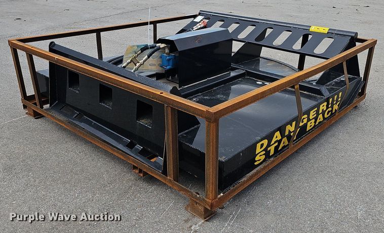 image for item IO9915 Agrotk SSRC72 skid steer brush mower