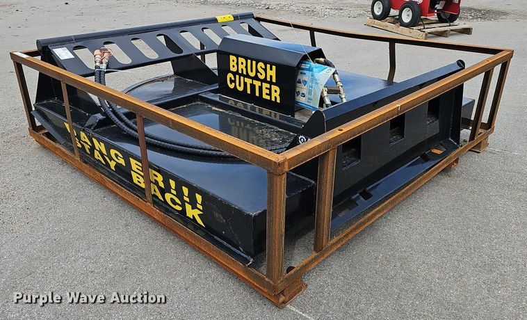 image for item IO9915 Agrotk SSRC72 skid steer brush mower