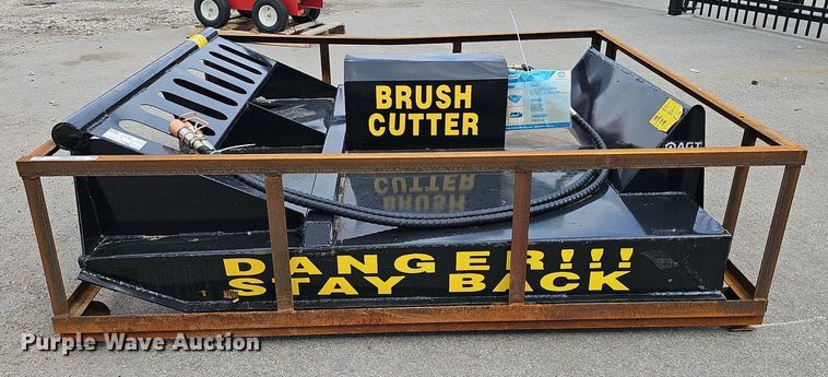 image for item IO9915 Agrotk SSRC72 skid steer brush mower