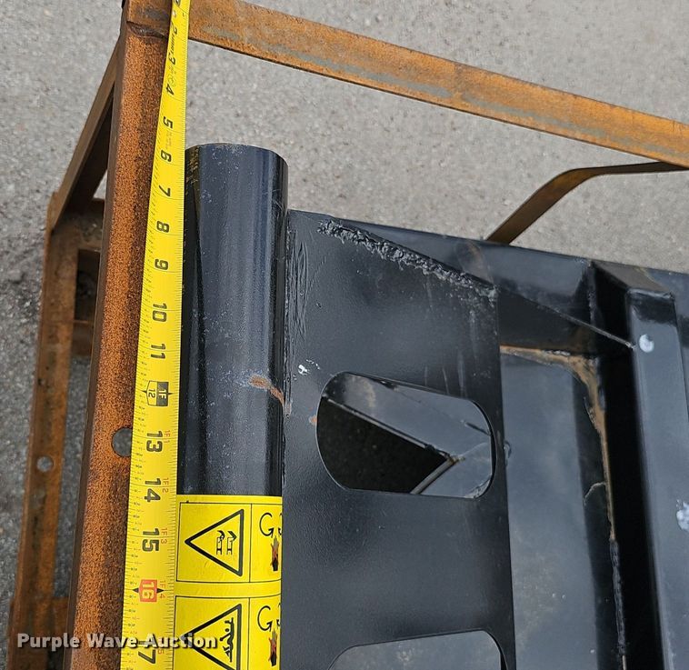 image for item IO9915 Agrotk SSRC72 skid steer brush mower