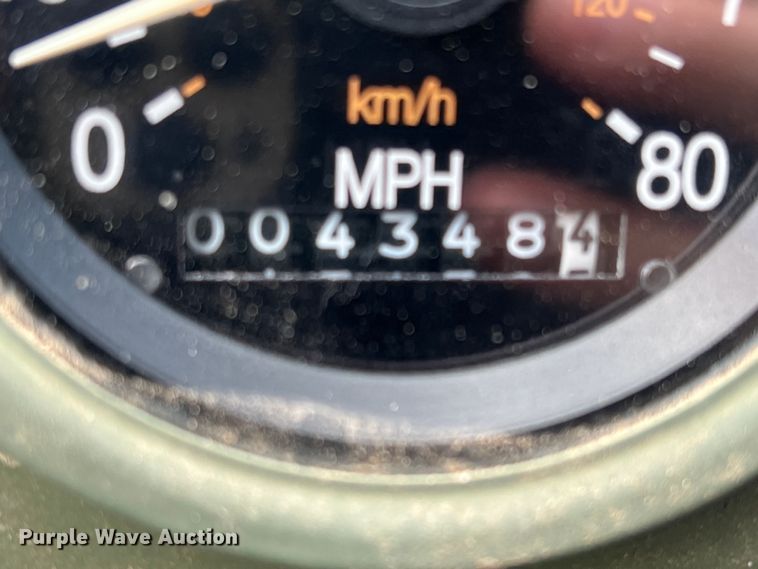 image for item JS9958 1997 Stewart and Stevenson  flatbed truck