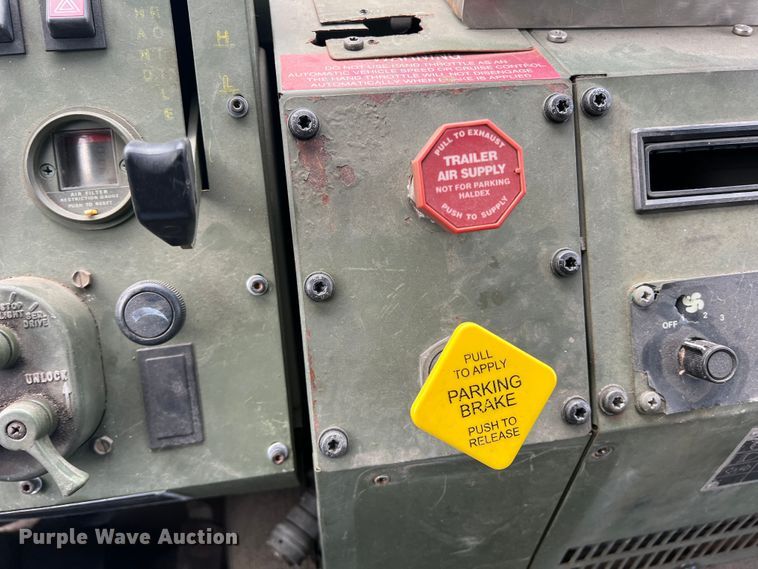 image for item JS9958 1997 Stewart and Stevenson  flatbed truck