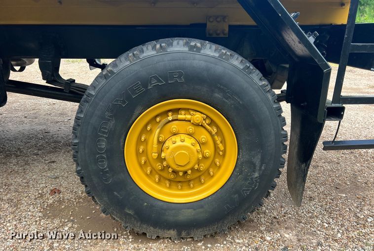 image for item JS9958 1997 Stewart and Stevenson  flatbed truck