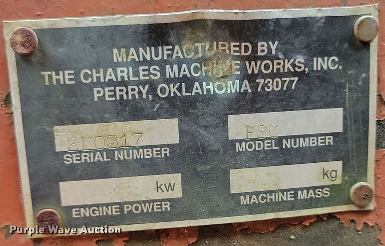 image for item LC9991 1994 Ditch Witch P80 directional rod pusher