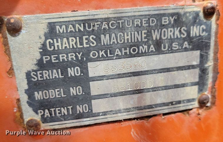 image for item LC9993 Ditch Witch 6510 cable plow