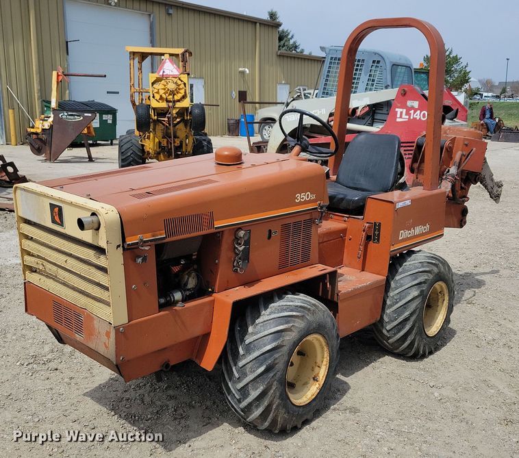 image for item LC9994 Ditch Witch 350SX cable plow