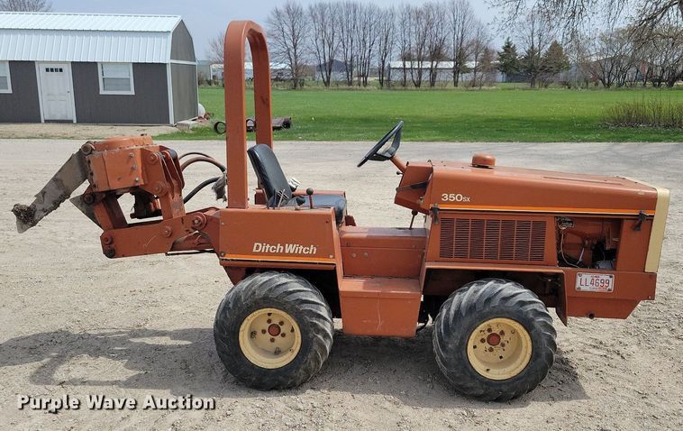 image for item LC9994 Ditch Witch 350SX cable plow