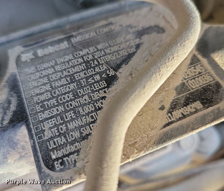 image for item LD9021 2015 Bobcat S530 skid steer loader