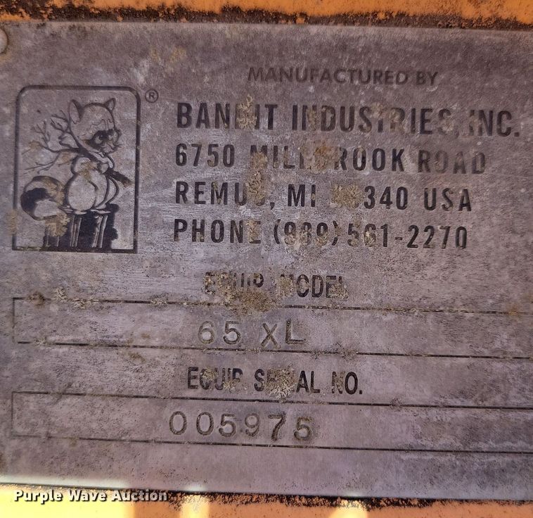 image for item LD9022 2006 Bandit 65XL wood chipper