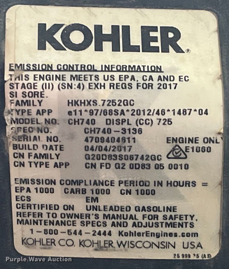 image for item LD9457 2017 Toro TX427 compact utility loader