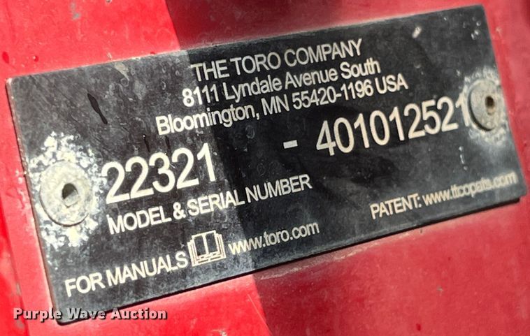 image for item LD9457 2017 Toro TX427 compact utility loader