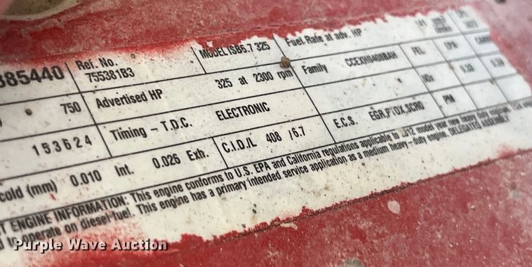 image for item LD9461 2012 Ford F750 Super Duty XL bucket truck