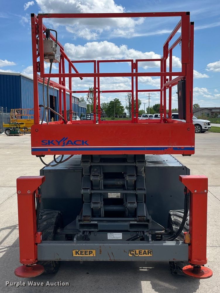 image for item LD9483 2012 SkyJack SJ 6832RT scissor lift