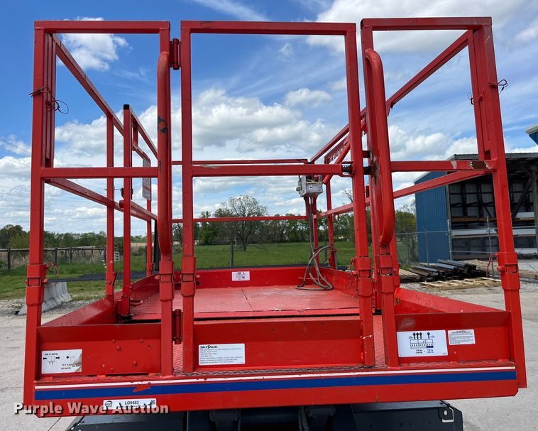 image for item LD9483 2012 SkyJack SJ 6832RT scissor lift