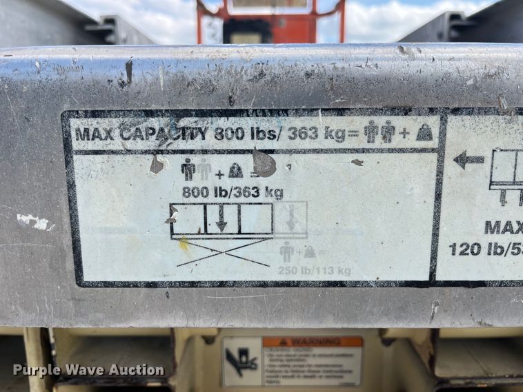 image for item LD9484 2008 JLG 2030ES scissor lift