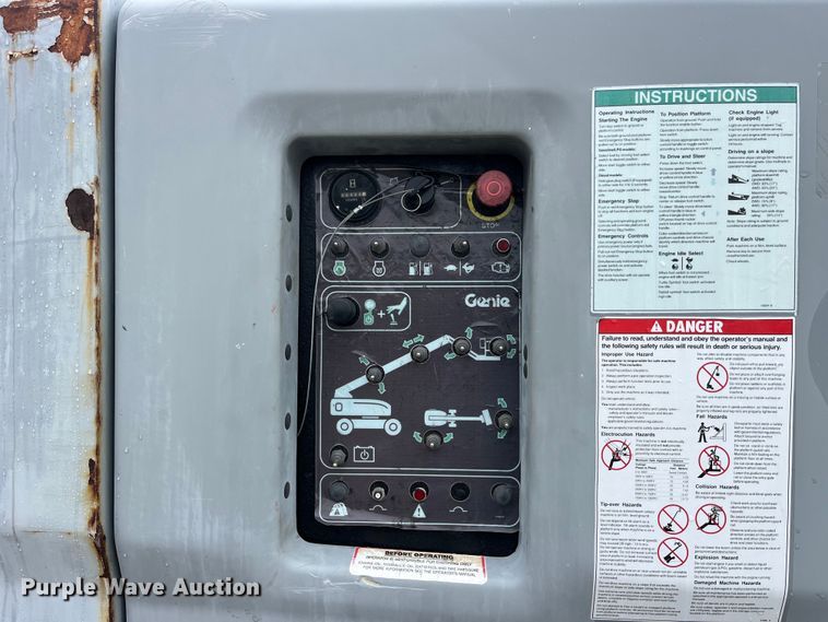 image for item LD9493 2013 Genie  S-85 boom lift